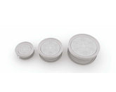 Biesse Plastic Round Food Storage and Preserving with Cream lid - Set of 3 Pcs different Sizes-Elmarket-homeappliances